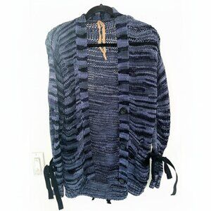 GILMAR crocheted made in Italy cardigan